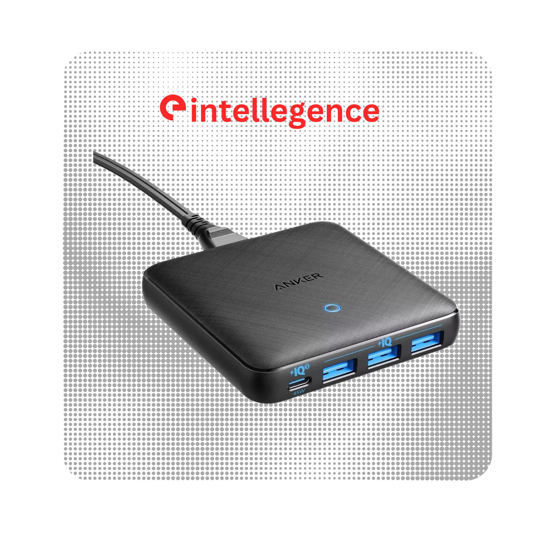 Anker 65W 4‑Port USB‑C GaN Charger