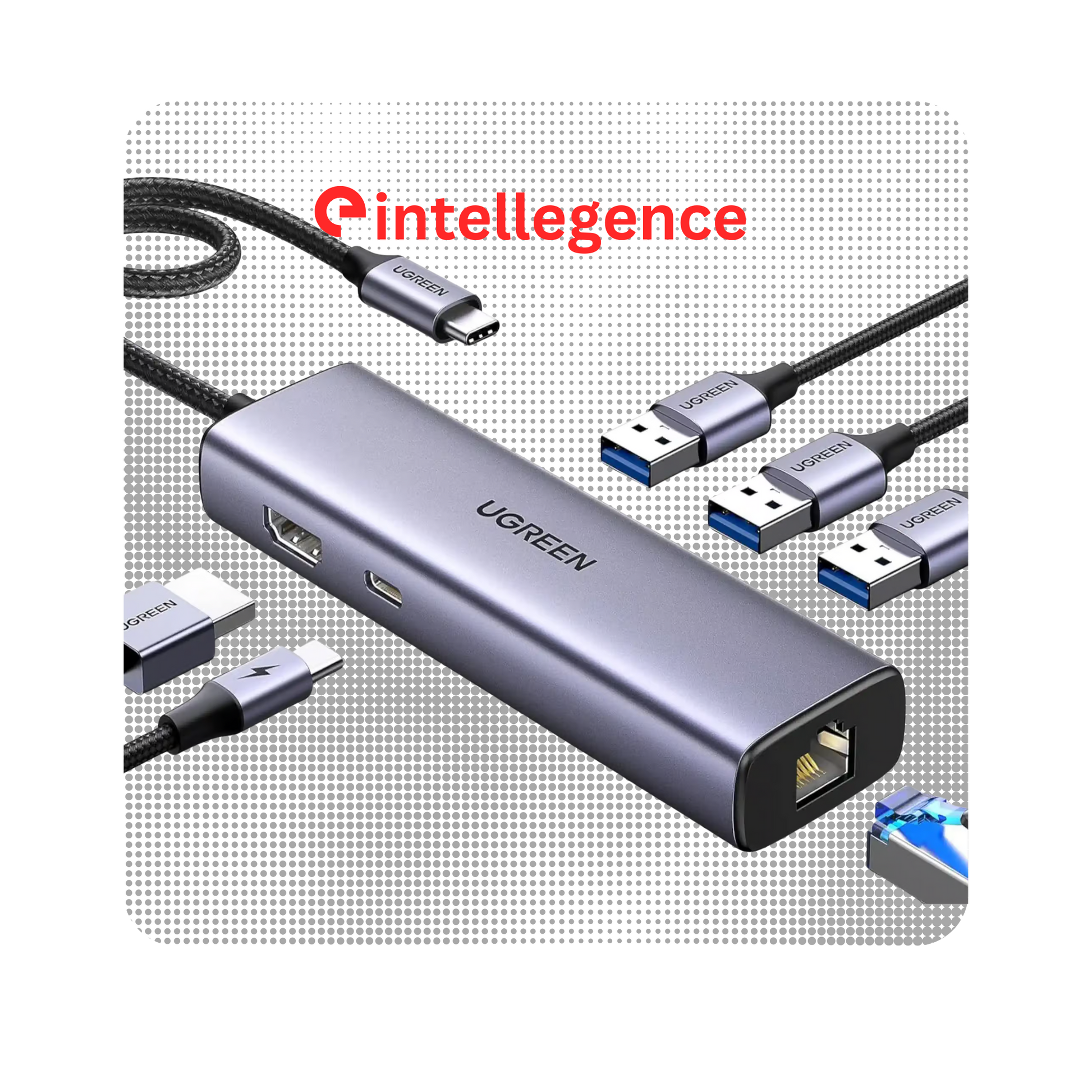 UGREEN 6-in-1 USB-C Hub